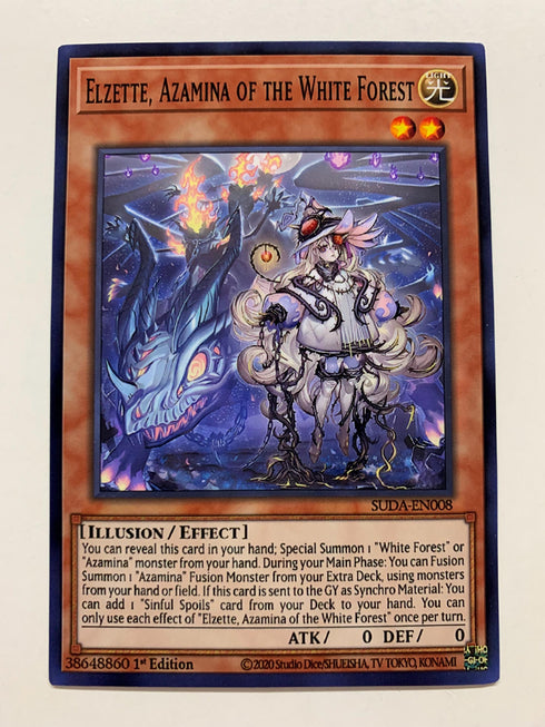 Elzette, Azamina of the White Forest | Secret Rare | Orica PROXY